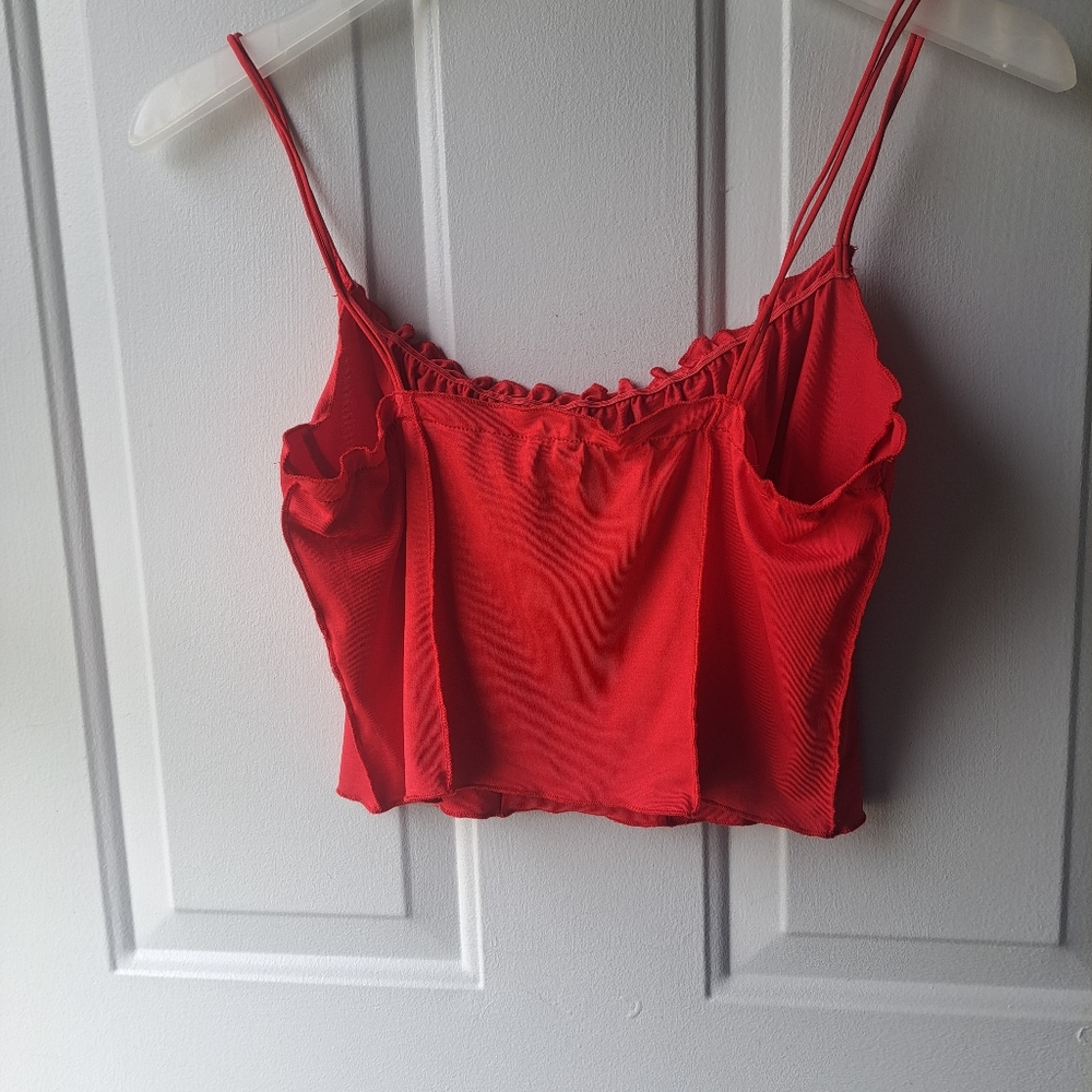 Cute Red Crop Top❤️ - Picture 2 of 3